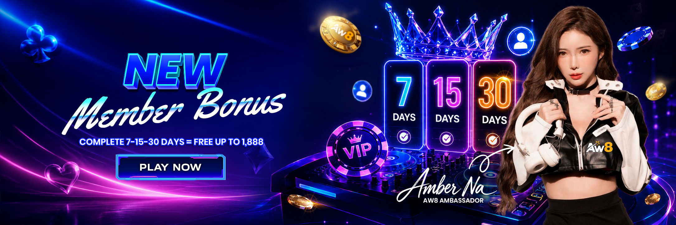 A8MS - IBS - Home Banner - New Member Bonus - EN